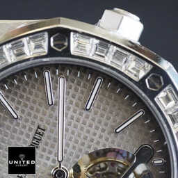 (image for) Audemars Piguet Royal Oak Tourbillon Extra-Thin 26510PT.OO.1220PT.01 “Platinum Diamond” Handcrafted Clone Quality