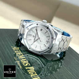 (image for) Audemars Piguet Royal Oak 15400 “Iced Out” Super Clone Perfect Clone Quality