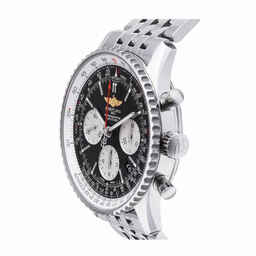 (image for) Breitling Navitimer B01 Chronograph 43 AB0121211B1P1 “Black Dial” Masterpiece Clone