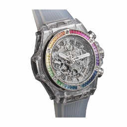 (image for) Hublot Big Bang Unico “Rainbow” Sapphire Case 411.JX.4803.RT.4099 True to Original Copy