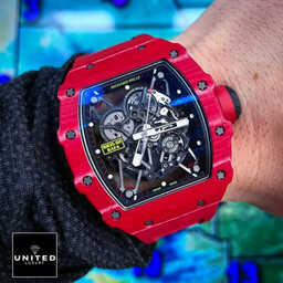 (image for) Richard Mille RM 35-02 “Red Quartz TPT” Top Replica 1:1