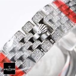 (image for) Rolex Datejust 116300 “Iced Out Baguette” Ultra Precision Replica