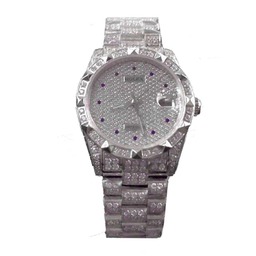 (image for) Rolex Datejust 116624 “Iced Out” Superior Copy 1:1
