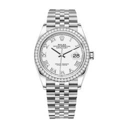 (image for) Rolex Datejust 126284RBR “White Roman Dial” Ultra Luxury Clone