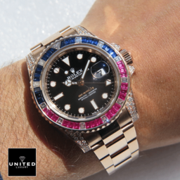 (image for) Rolex GMT-Master II 126755SARU “Diamond Bezel” True to Original Copy