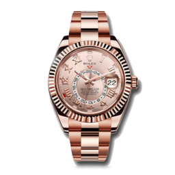 (image for) Rolex Sky-Dweller 326935 “Everose Gold” Deluxe Copy Quality