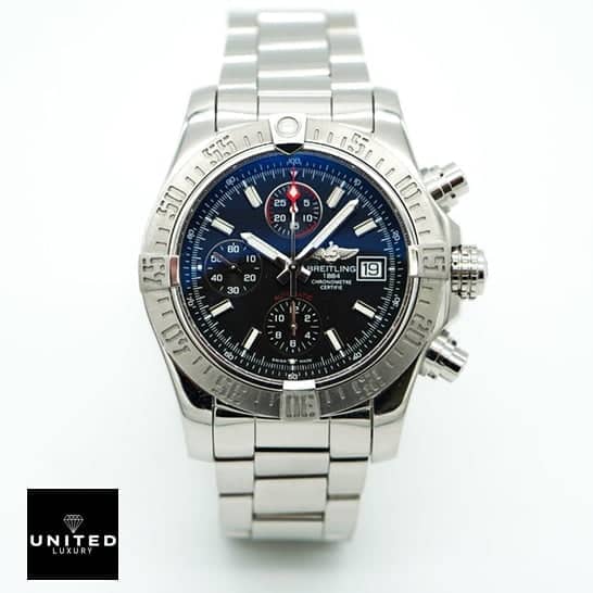 Breitling Super Avenger II A13370 “Black Dial” Premium Duplicate Edition