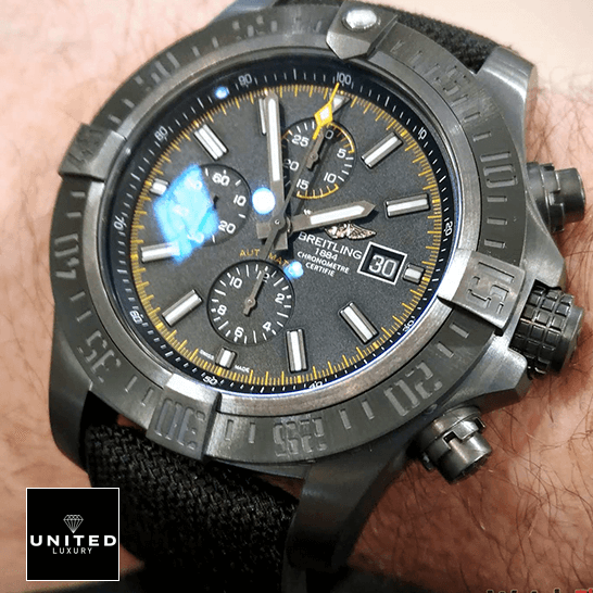 Breitling Super Avenger II M133711A/BF30 “Black Steel” Luxury Clone Quality