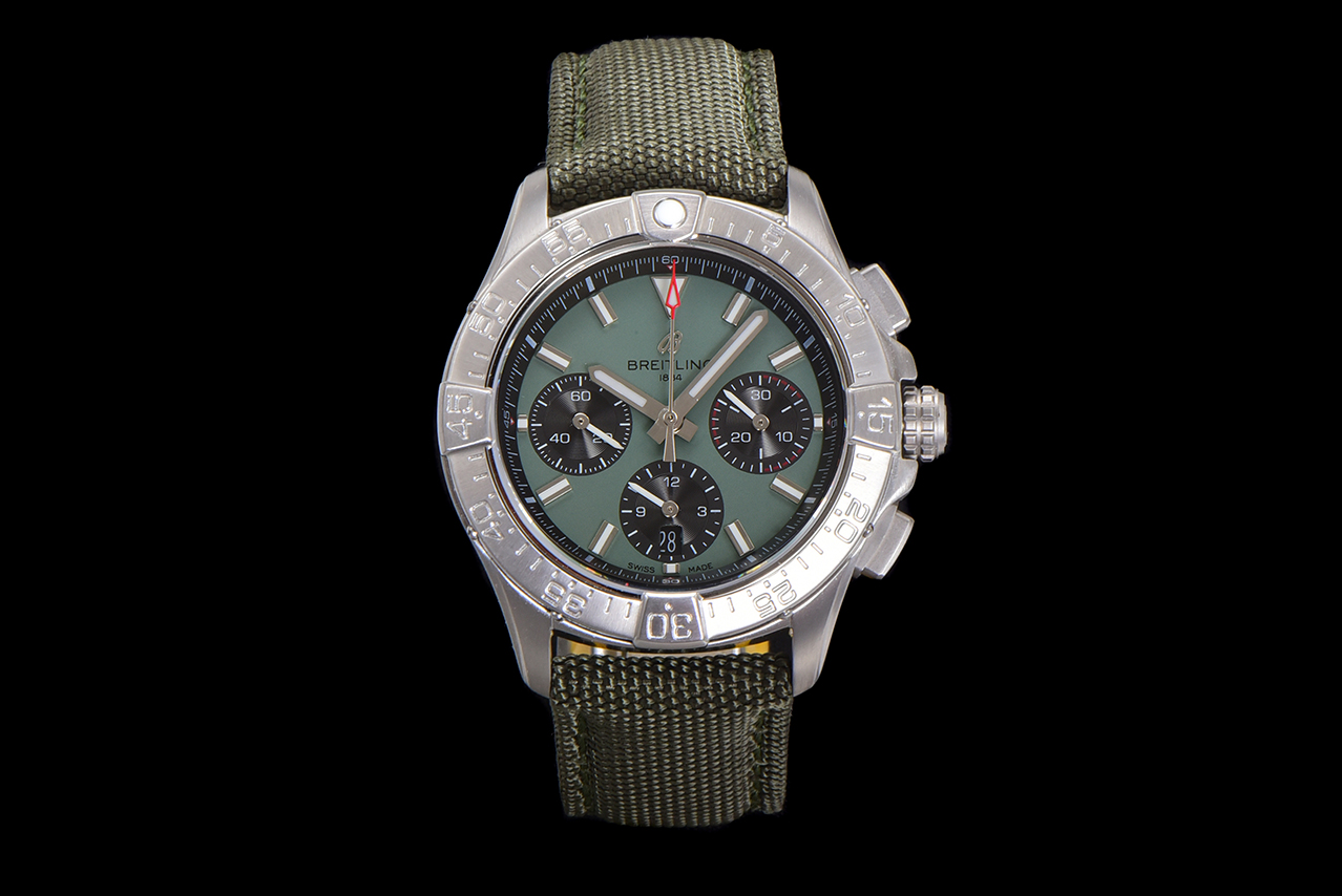 (image for) Breitling Avenger Etc.7750 Movement 44mm Multifunction Chronograph Watch 