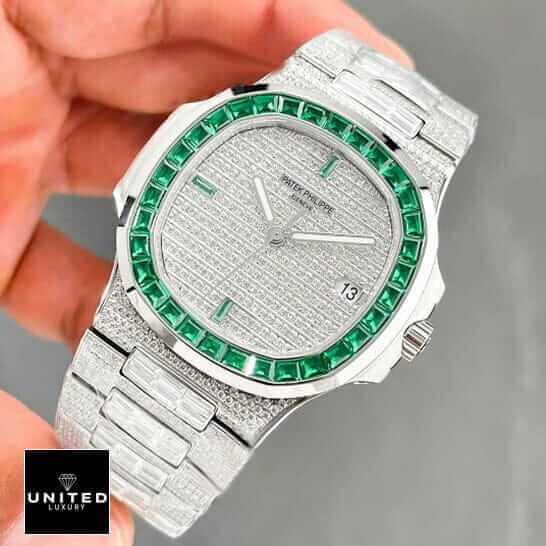 Patek Philippe Nautilus 5711/1300A “Emerald Bezel” Premium Duplicate