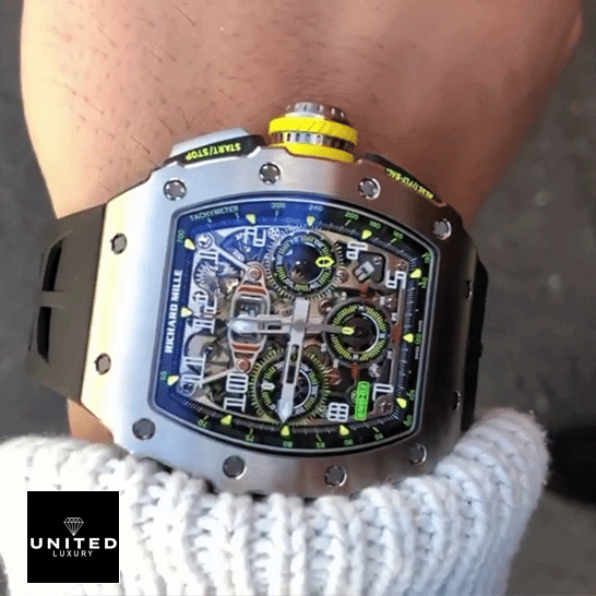Richard Mille RM 011-03 Titanium Chronograph Top Grade Clone 1:1