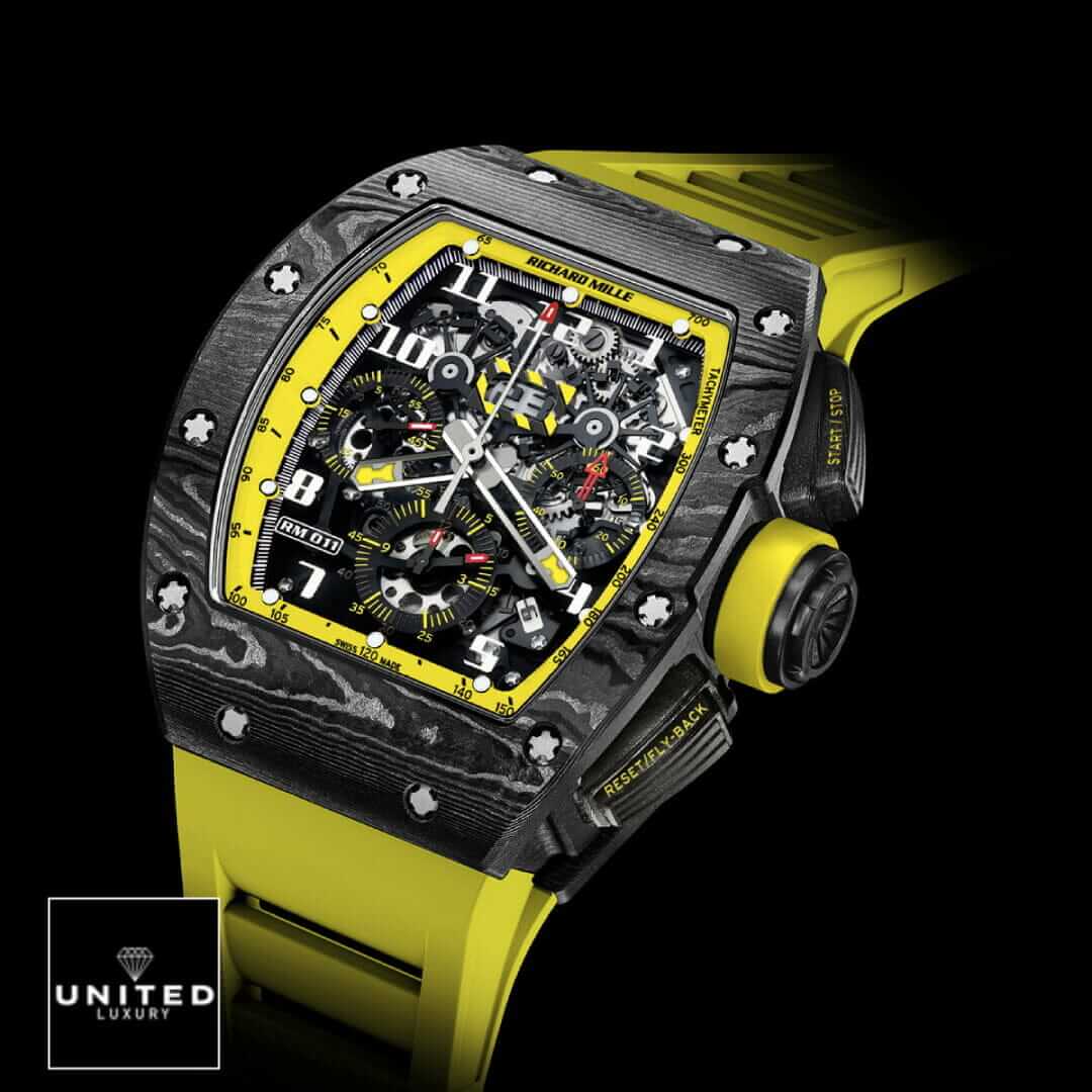Richard Mille RM 11-03 “Yellow Storm” Detailed Super Clone