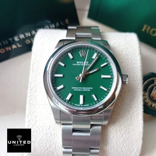 Rolex Oyster Perpetual 277200 “Green Dial” Perfect Super Clone