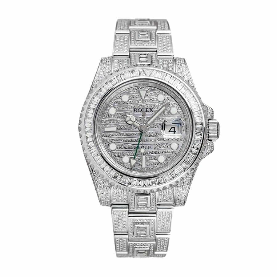 Rolex GMT-Master II 116759SARU “Full Diamond” Elite Super Clone