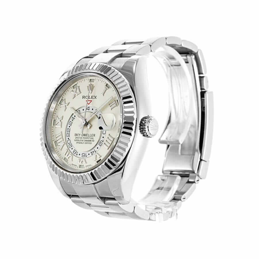 (image for) Rolex Sky-Dweller 326939 “White Dial” Near Original Replica