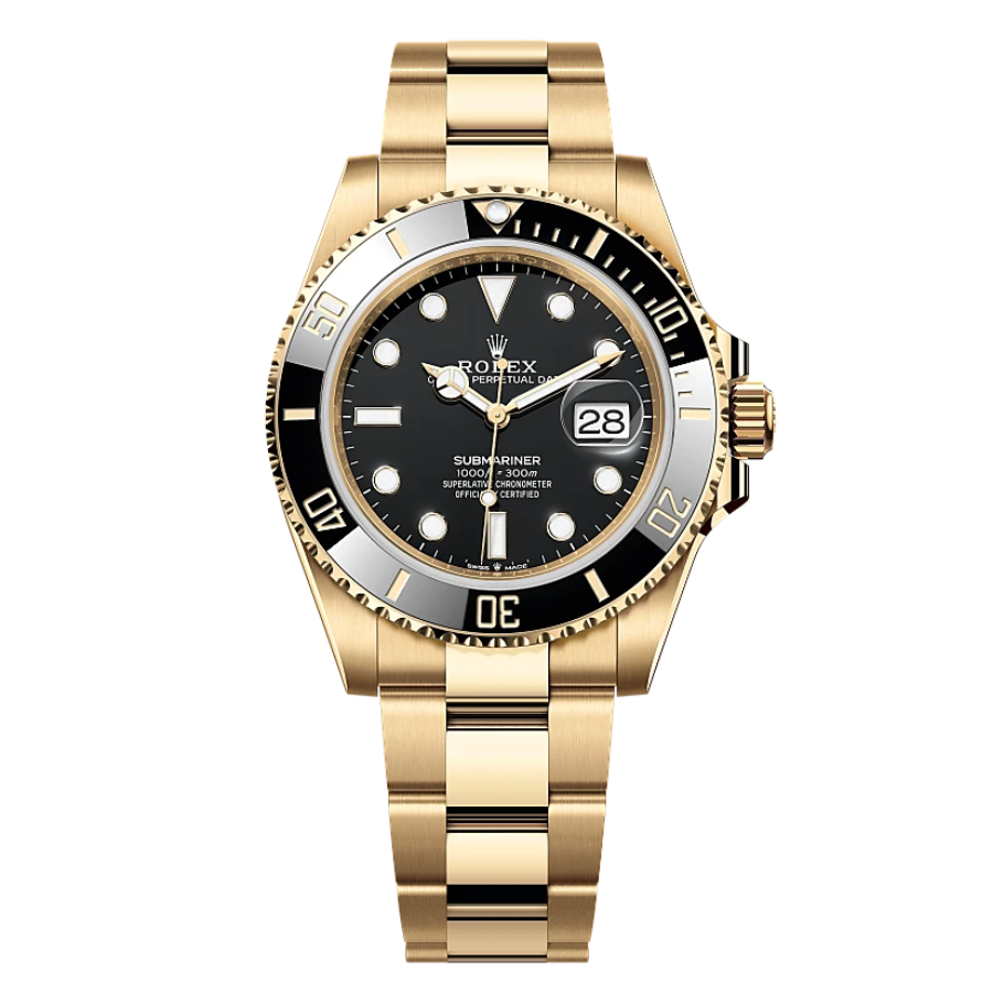 (image for) Rolex Submariner Date 126618LN “Yellow Gold Black Dial” Exceptional Replica 1:1