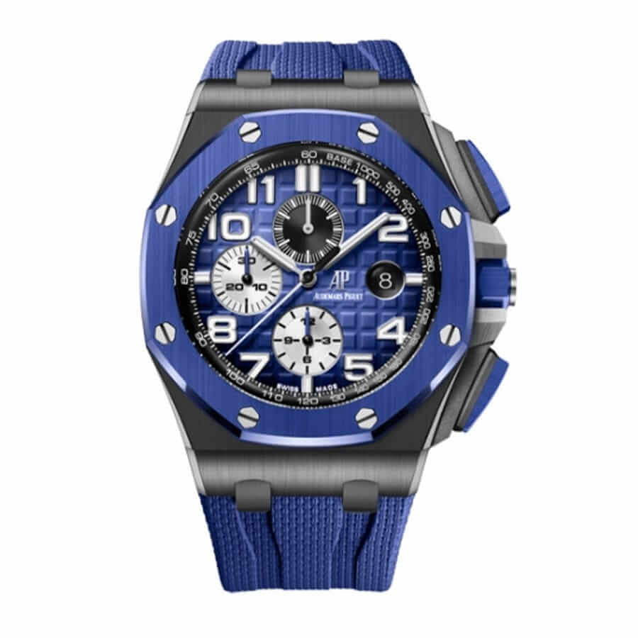 (image for) Audemars Piguet Royal Oak Offshore Chronograph 26405CE.OO.A002CA.01 “Black & Blue” Near Original Replica