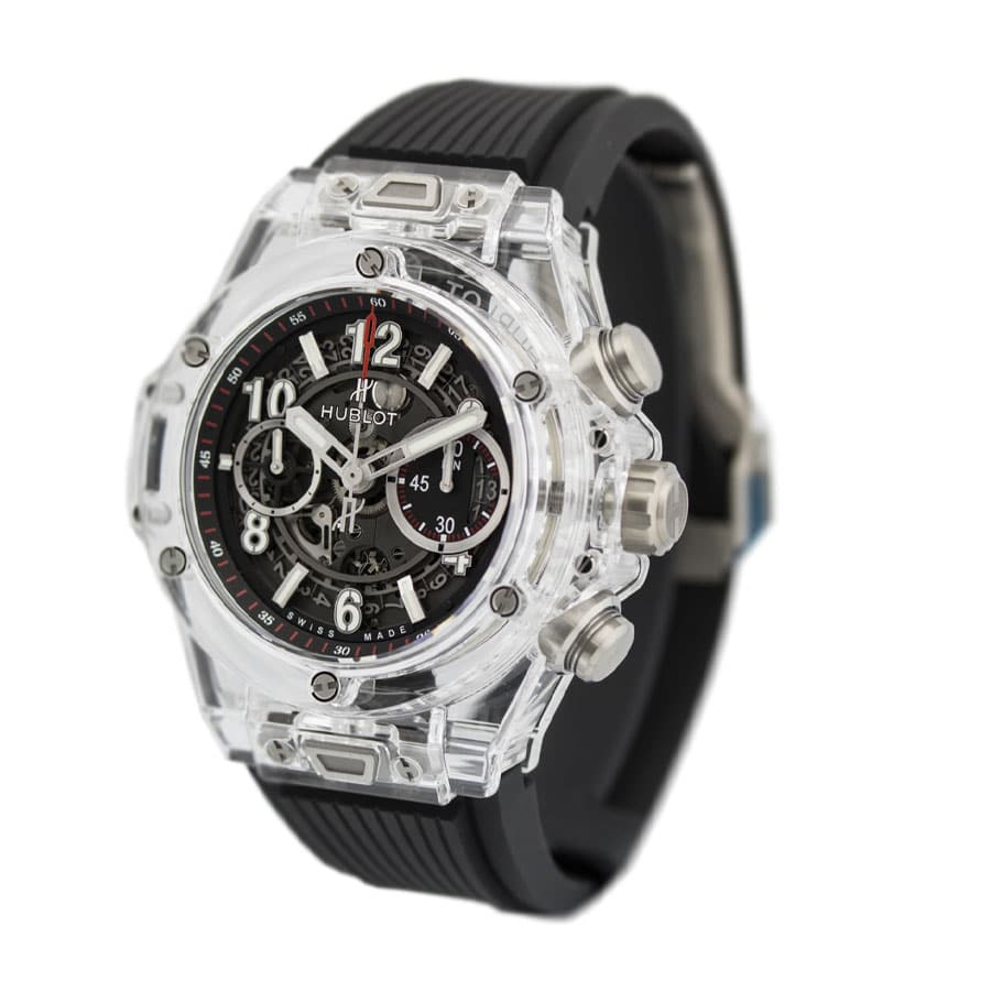 (image for) Hublot Big Bang Unico “Sapphire Case” 411.JX.1170.RX Precision Duplicate 1:1