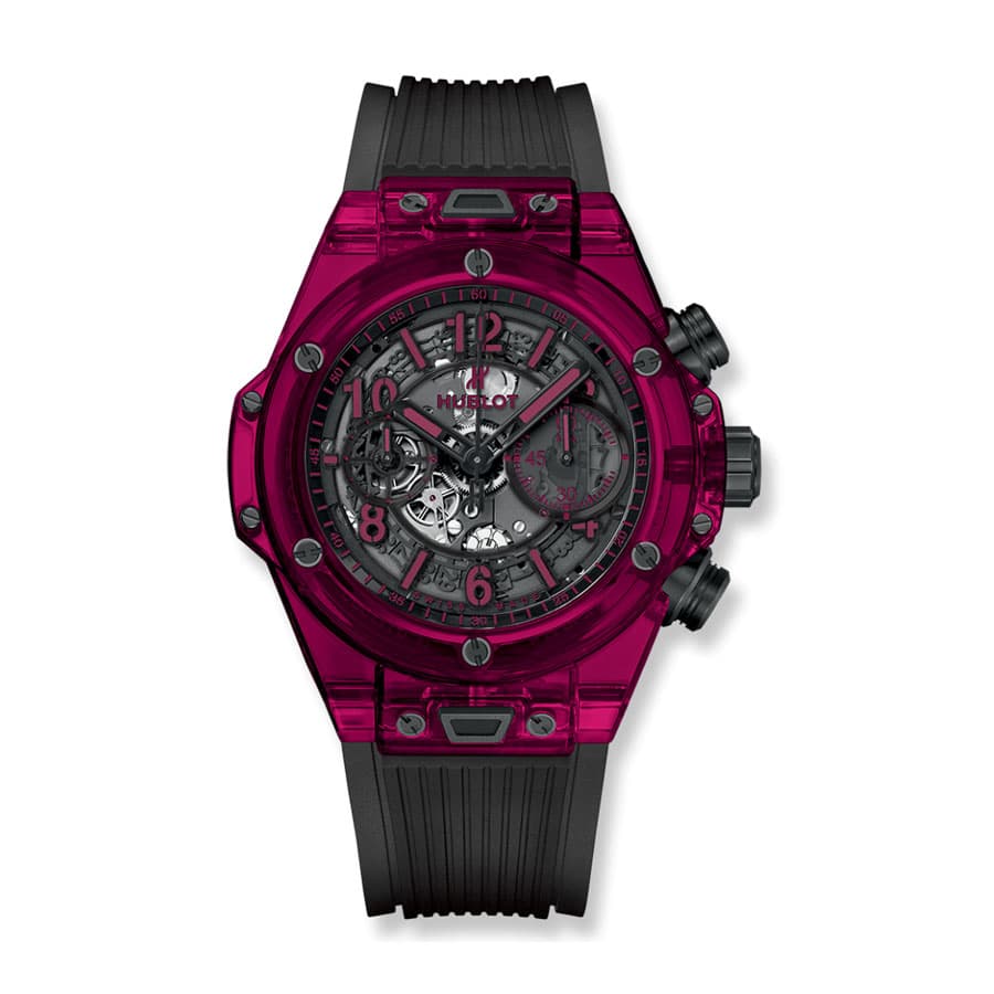 (image for) Hublot Big Bang Unico “Red Sapphire” Skeleton 411.JR.4901.RT Ultra Detailed Clone