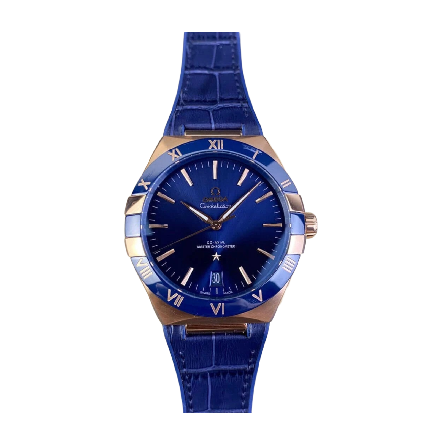 (image for) Omega Constellation Blue Strap 131.53.39.20.08.001 Near Original Replica