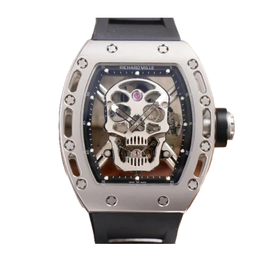 (image for) Richard Mille RM 52-01 Tourbillon “Skull” Grey Exclusive Clone Edition