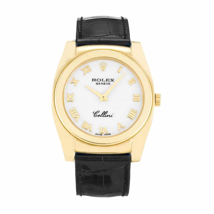 (image for) Rolex Cellini Geneve Yellow Gold White 5320/8 Precision Replica Edition