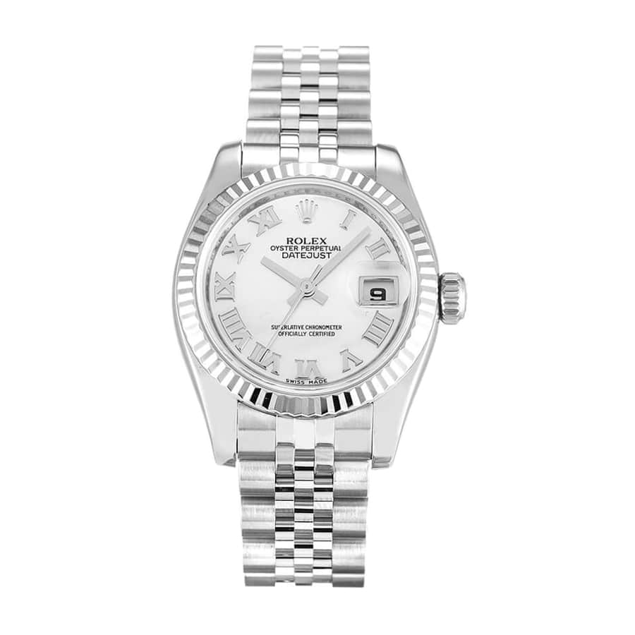 (image for) Rolex Datejust White Roman Numeral Dial 179174 Exact Replica 1:1