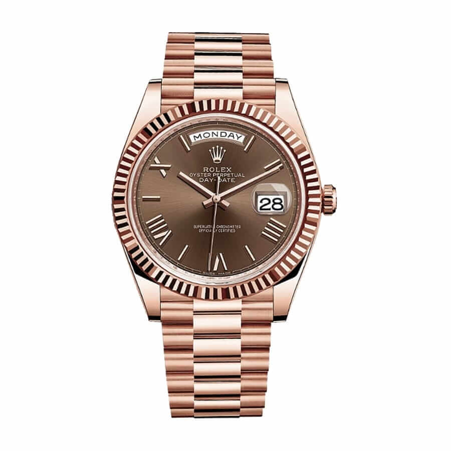 (image for) Rolex Day-Date 118139 “Chocolate Dial” Near Original Replica
