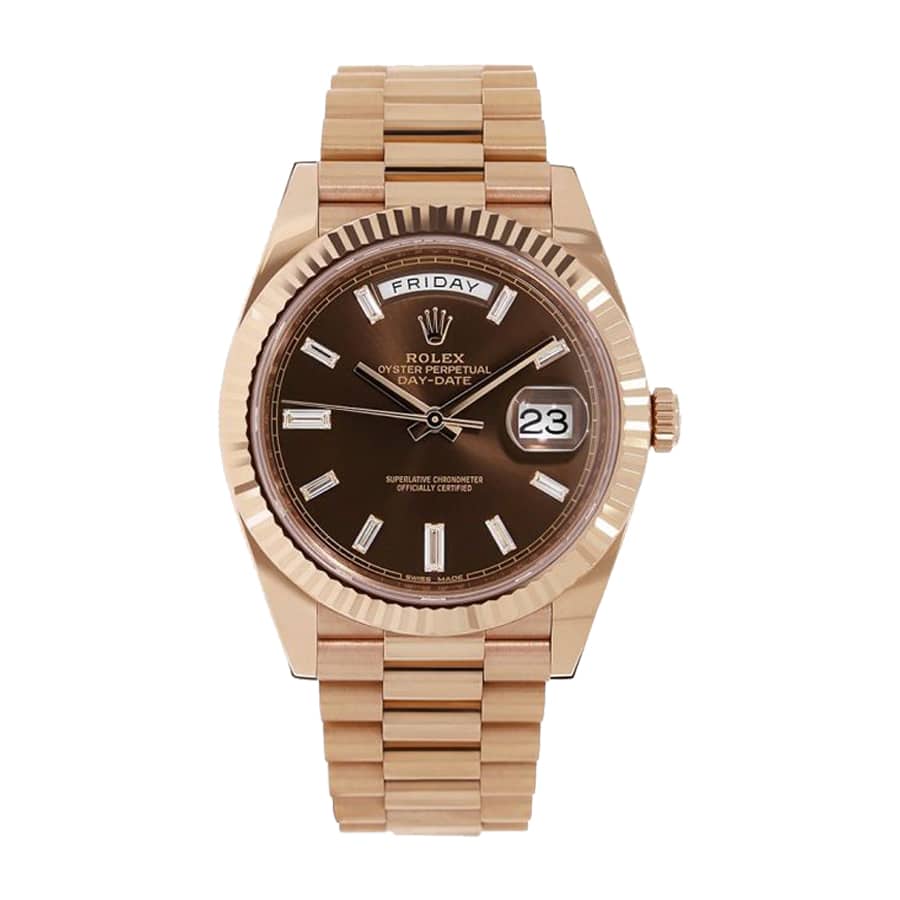 (image for) Rolex Day-Date 228235 “Chocolate Dial” Luxury Clone Quality