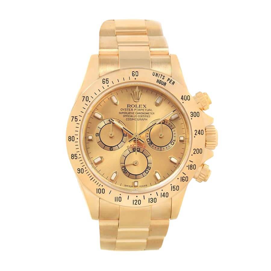 (image for) Rolex Cosmograph Daytona 116528 “Yellow Gold” Master Replica 1:1