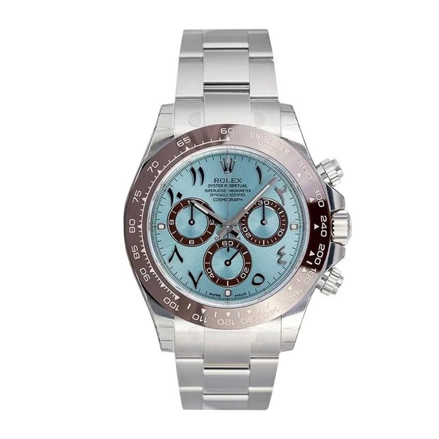 (image for) Rolex Cosmograph Daytona 116506 “Platinum Ice-Blue Arabic Dial” Mirror Replica 1:1