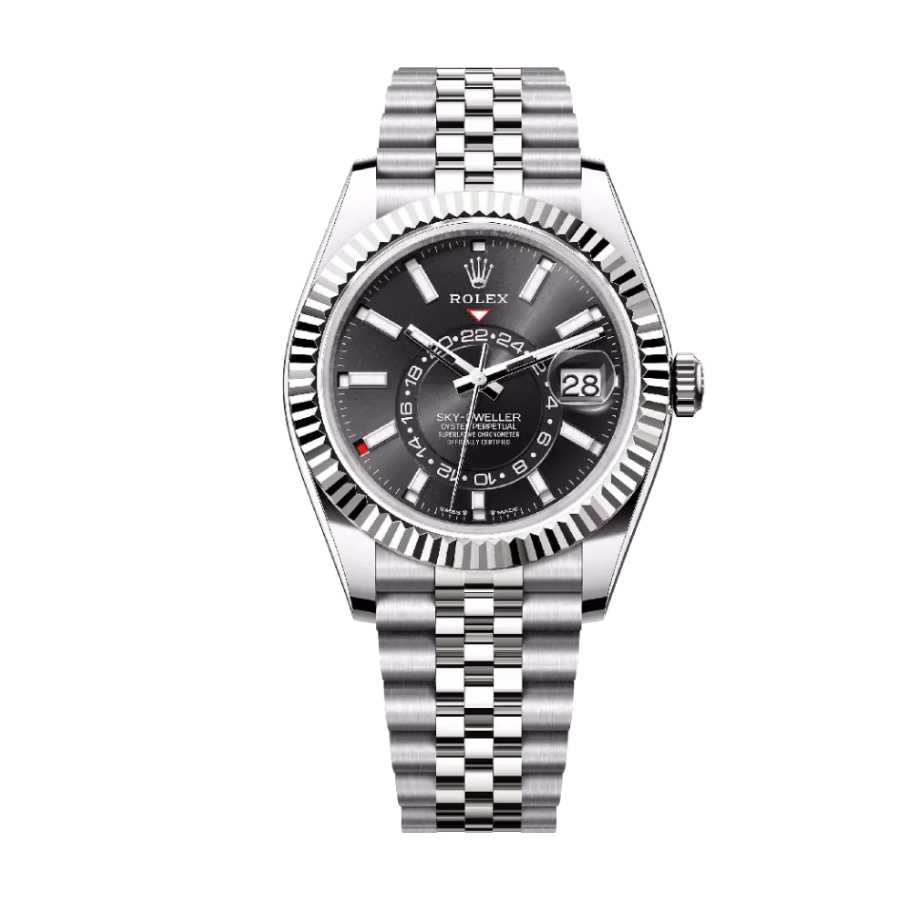 (image for) Rolex Sky-Dweller 326934 “Black Dial Jubilee” Masterpiece Replica