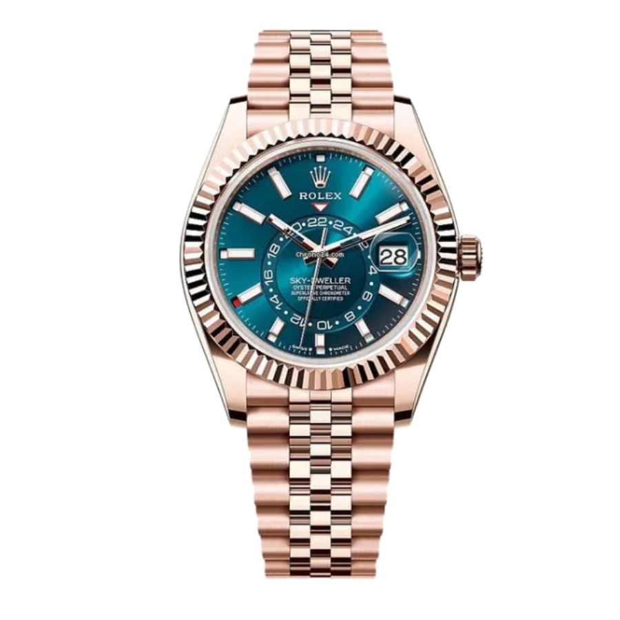 (image for) Rolex Sky-Dweller 336935 “Everose Gold” Premium Clone Replica
