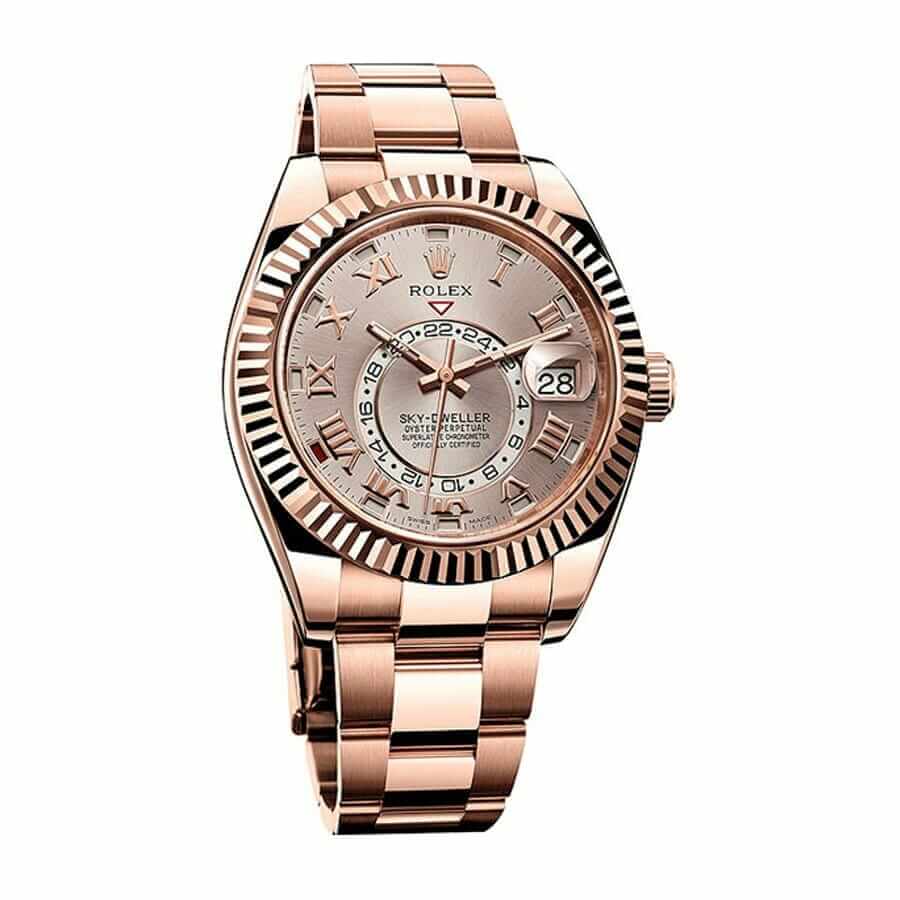 (image for) Rolex Sky-Dweller 326935 “Everose Gold” Handcrafted Replica Edition