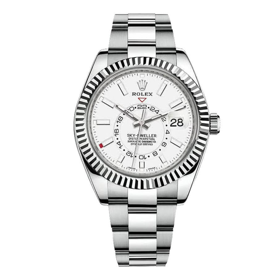 (image for) Rolex Sky-Dweller 326934 “White Dial” 1:1 Master Replica