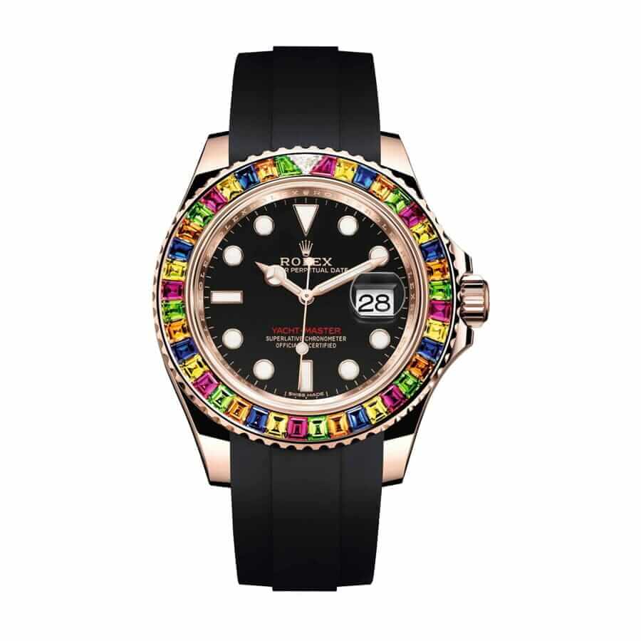 (image for) Rolex Perpetual Yacht-Master Gem-Set Bezel 116695 SATS Handcrafted Clone Quality