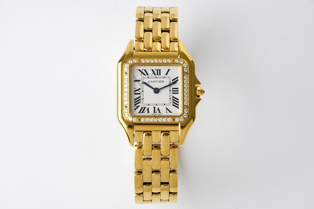 (image for) PANTHÈRE DE Watches WGPN0047 Gold Diamonds Super Clone