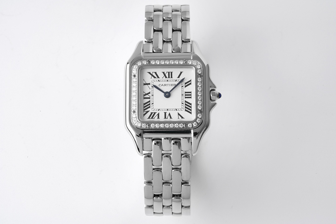 (image for) PANTHÈRE DE Watches WGPN0047 Silver Diamond Super Clone