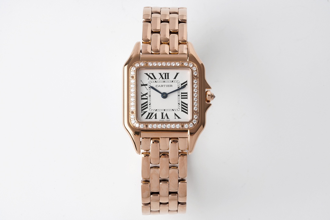 (image for) PANTHÈRE DE Watches WGPN0047 Rose Gold Diamond Super Clone